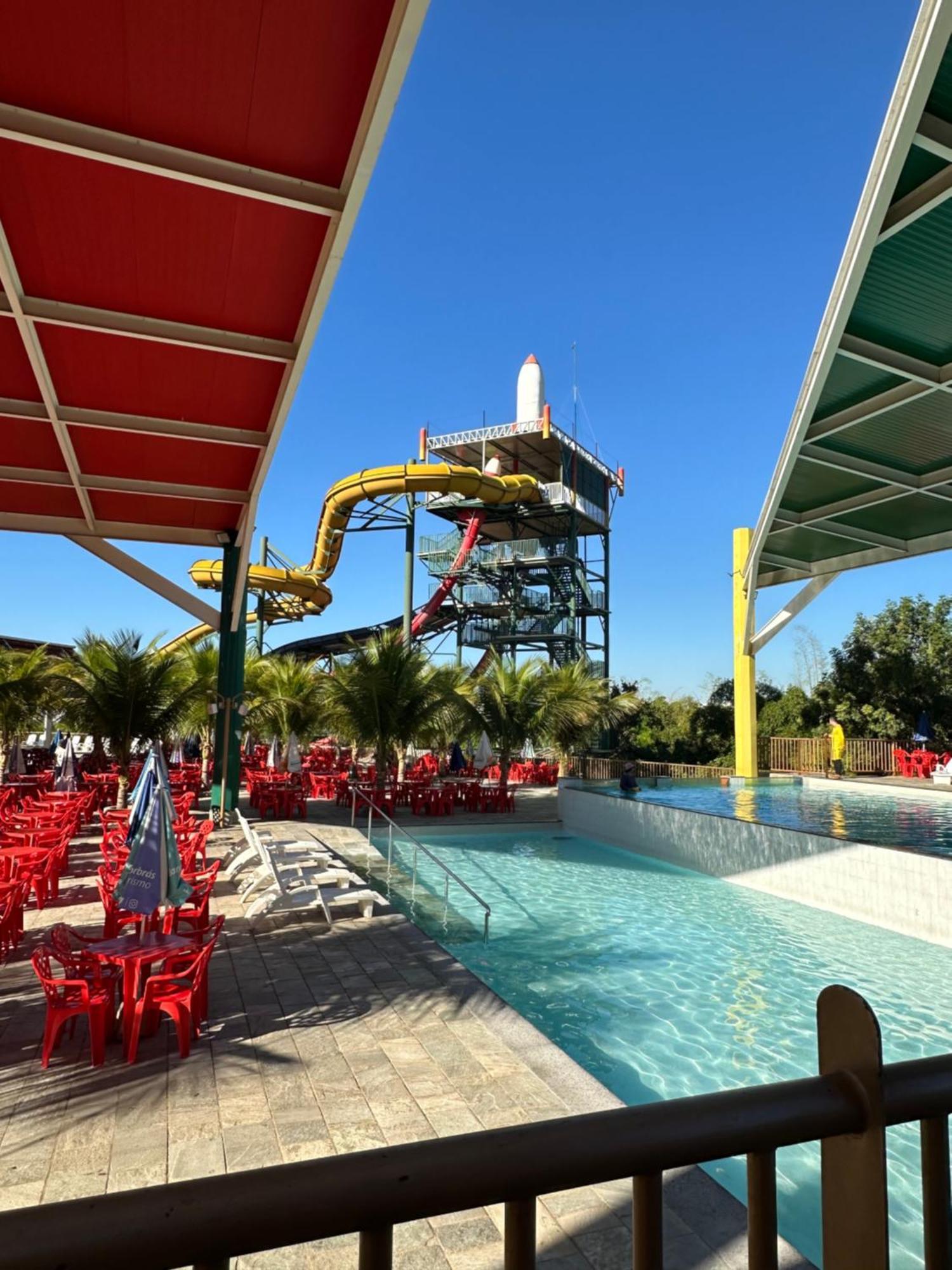 Piazza Di Roma Apartamento 915 Com Parque Aquatico 카우다스노바스 외부 사진