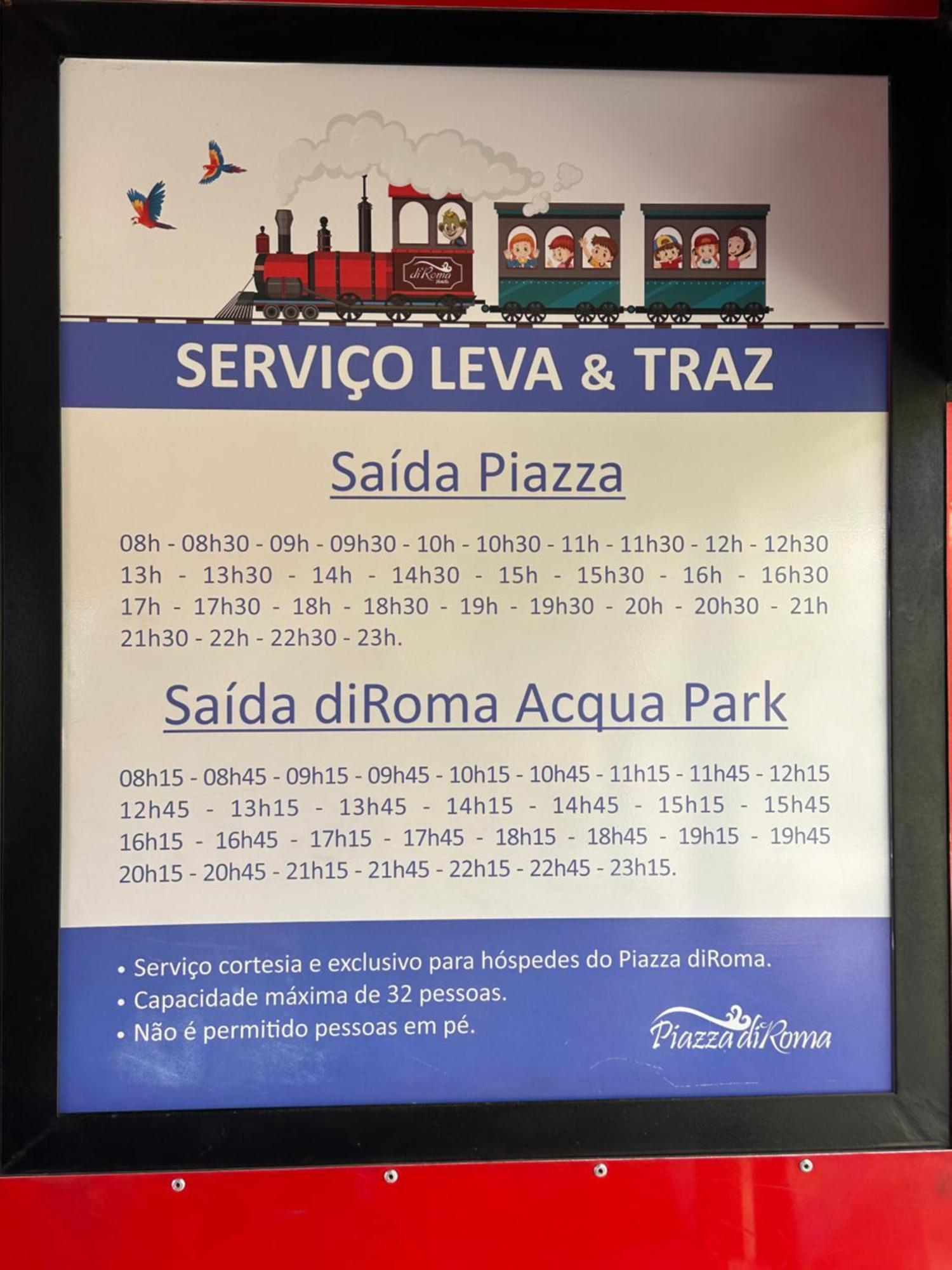 Piazza Di Roma Apartamento 915 Com Parque Aquatico 카우다스노바스 외부 사진